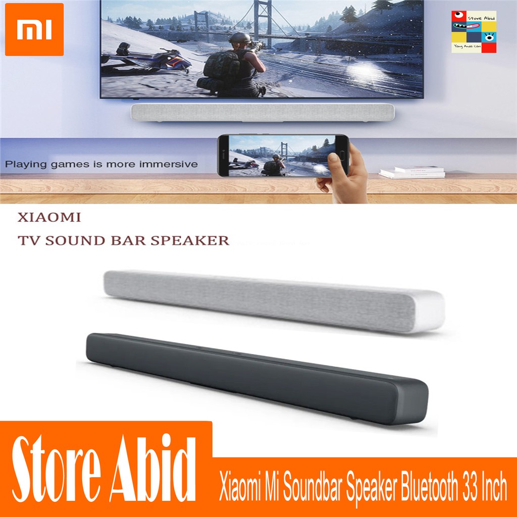 Xiaomi Mi TV Soundbar Wired &amp; Wireless Bluetooth Home Theater Speaker Audio with 8 Speakers 33 Inch