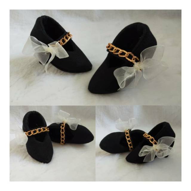 1 set (sepatu highheels+bando)