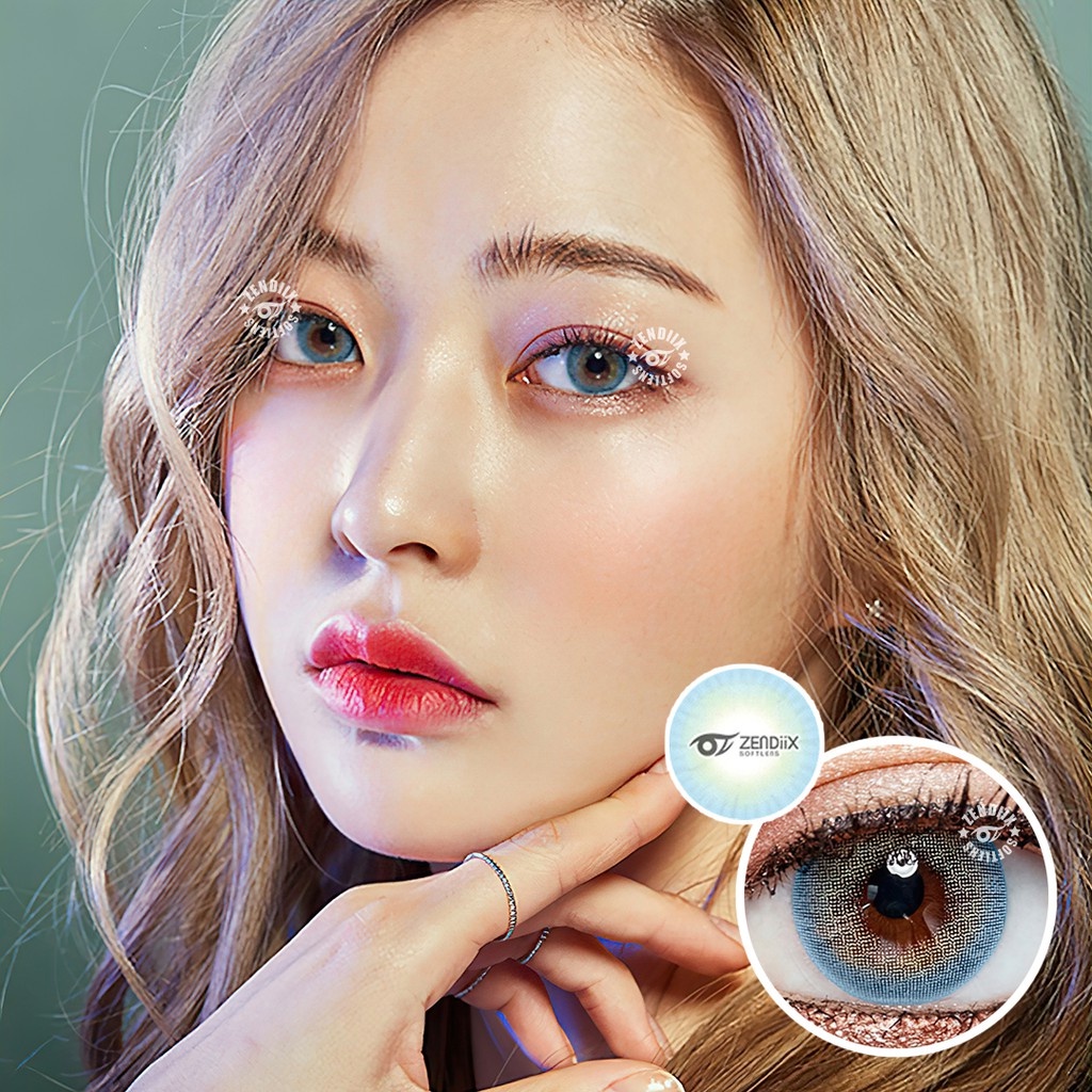 Softlens MINI AVA Warna BLUE Normal