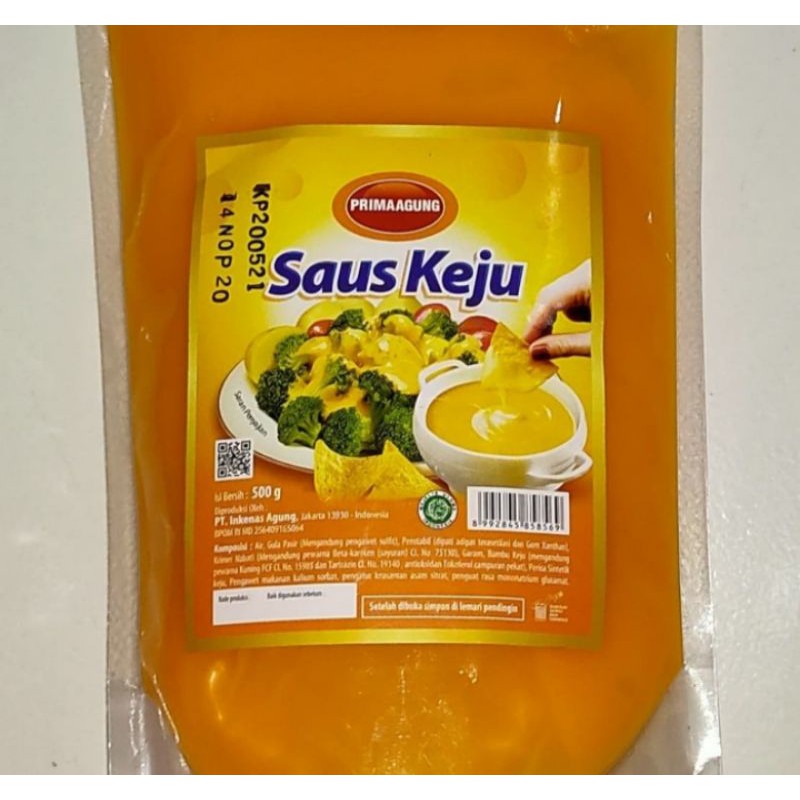

PRIMA AGUNG SAUS KEJU 500GR