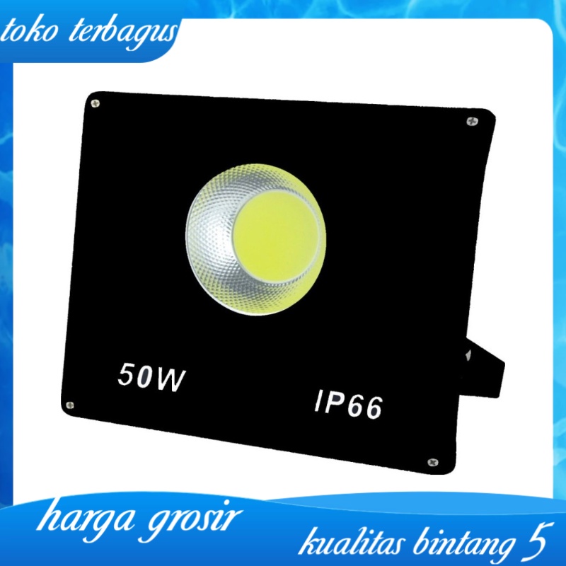 LAMPU SOROT LED 50 WATT COB FLOOD LIGHT 50W LAMPU TEMBAK LAMPU REKLAME