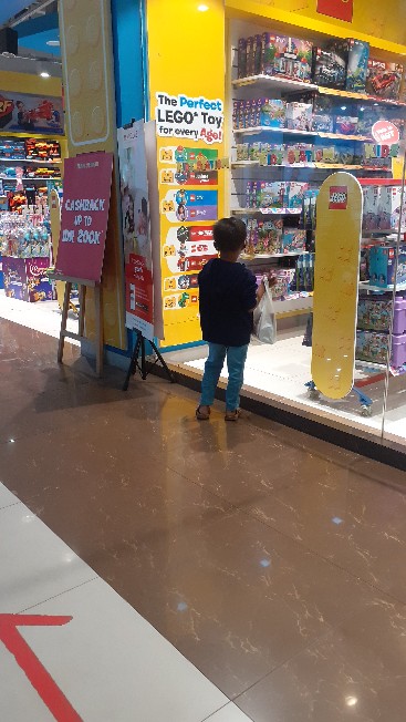 Batik Couple Keluarga Sania Ruffle Ori Ndoro Jowi Motif Seno Merah Putih