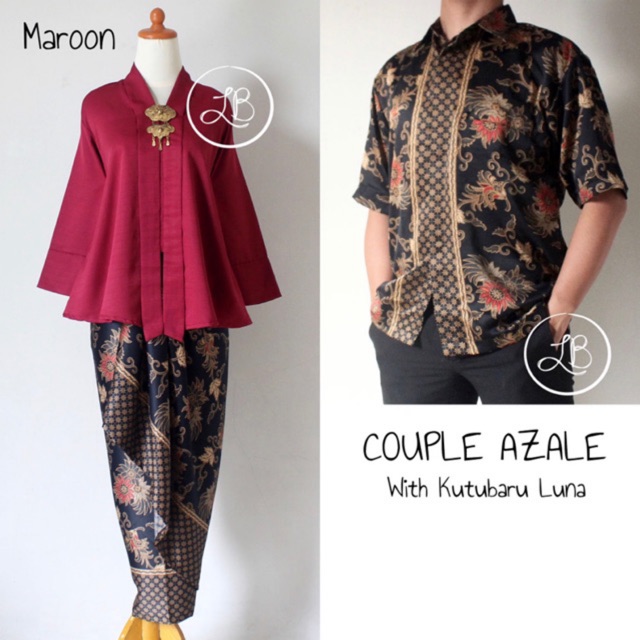 KEBAYA FLOY COUPLE / KEBAYA FLOY / KEBAYA KARTINI / KEBAYA COUPLE / KEBAYA KONDANGAN