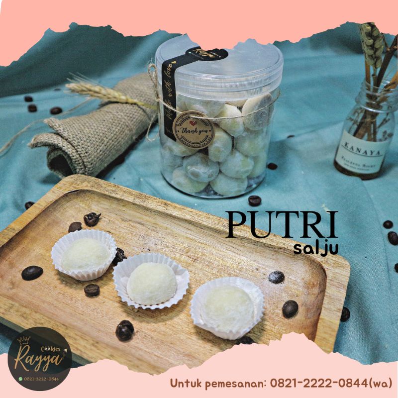 

PUTRI SALJU BUTTER ANCHOR - KUE LEBARAN KUE KERING FRESH FROM THE OVEN - RAYYA COOKIES