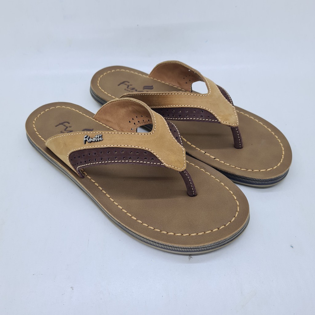 Sandal pria kulit asli premium Finotti RJK 01