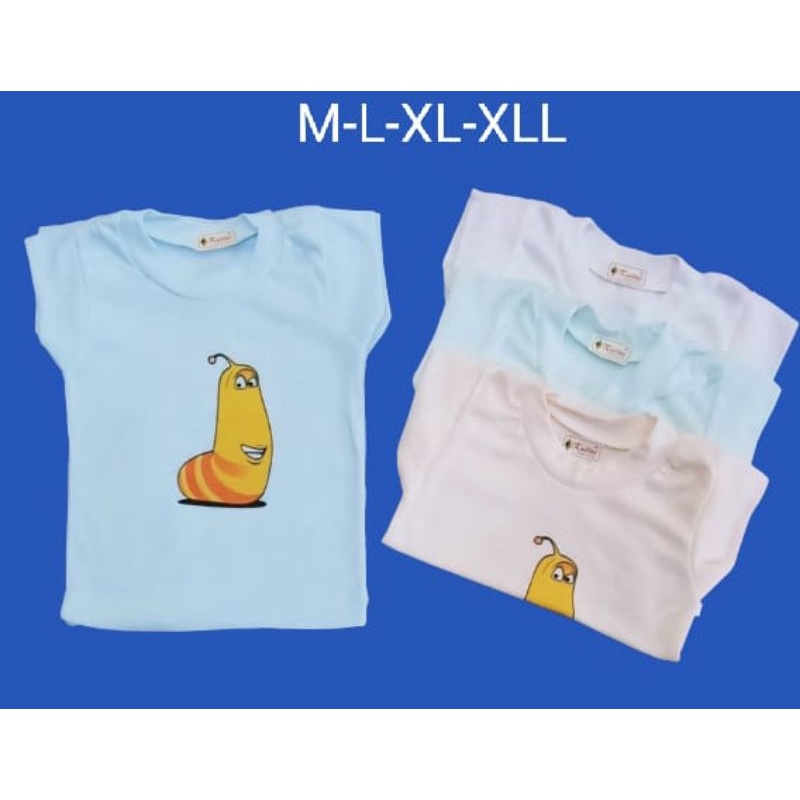 6Pc Kaos Oblong Bayi Anak Sehari hari 6 bln - 3thn Karakter Lucu / Singlet Oblong Bayi adem / Pakaian dalam bayi