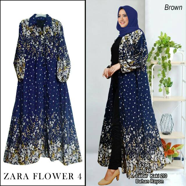 Zara flower maxi,  outer,  longcardy