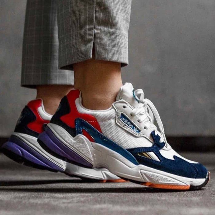 adidas falcon womens black and pink