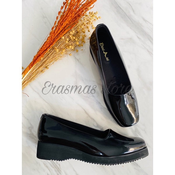 Erasmas B4 - Sepatu Dinas Wanita Sepatu Kerja Wanita Sepatu Kantor Wanita Sepatu Wedges