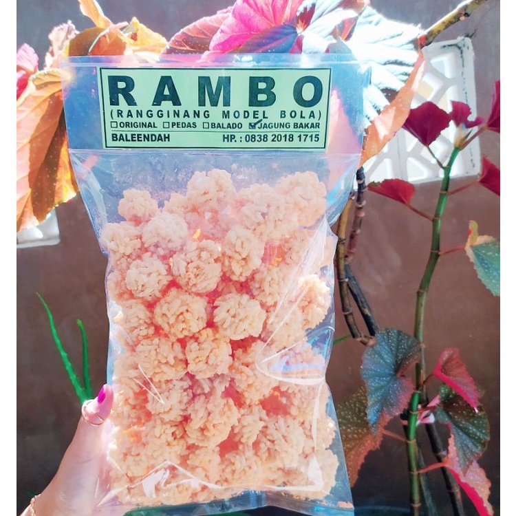 

Rengginang bulat matang rasa jagung bakar 180gram