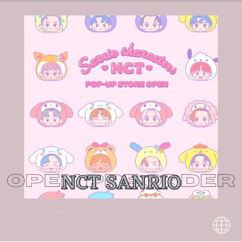 PO NCT SANRIO TC POSTCARD