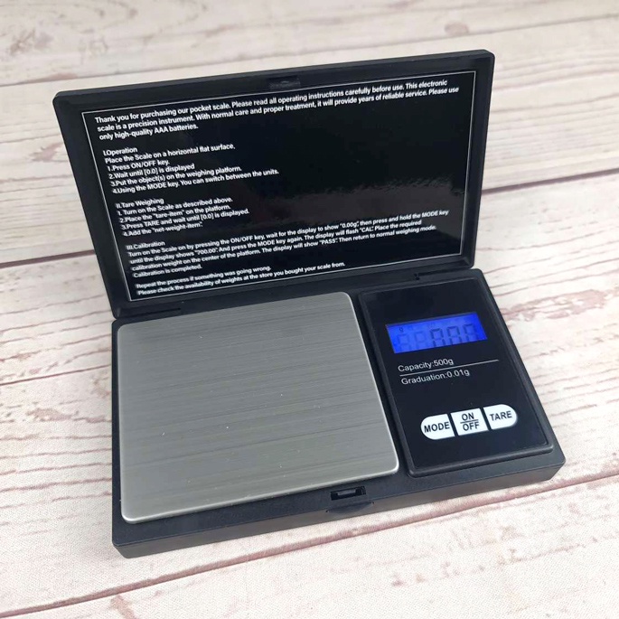 

15373 - jn - Taffware Digipounds Pocket Scale Timbangan Mini Perhiasan Emas 500g