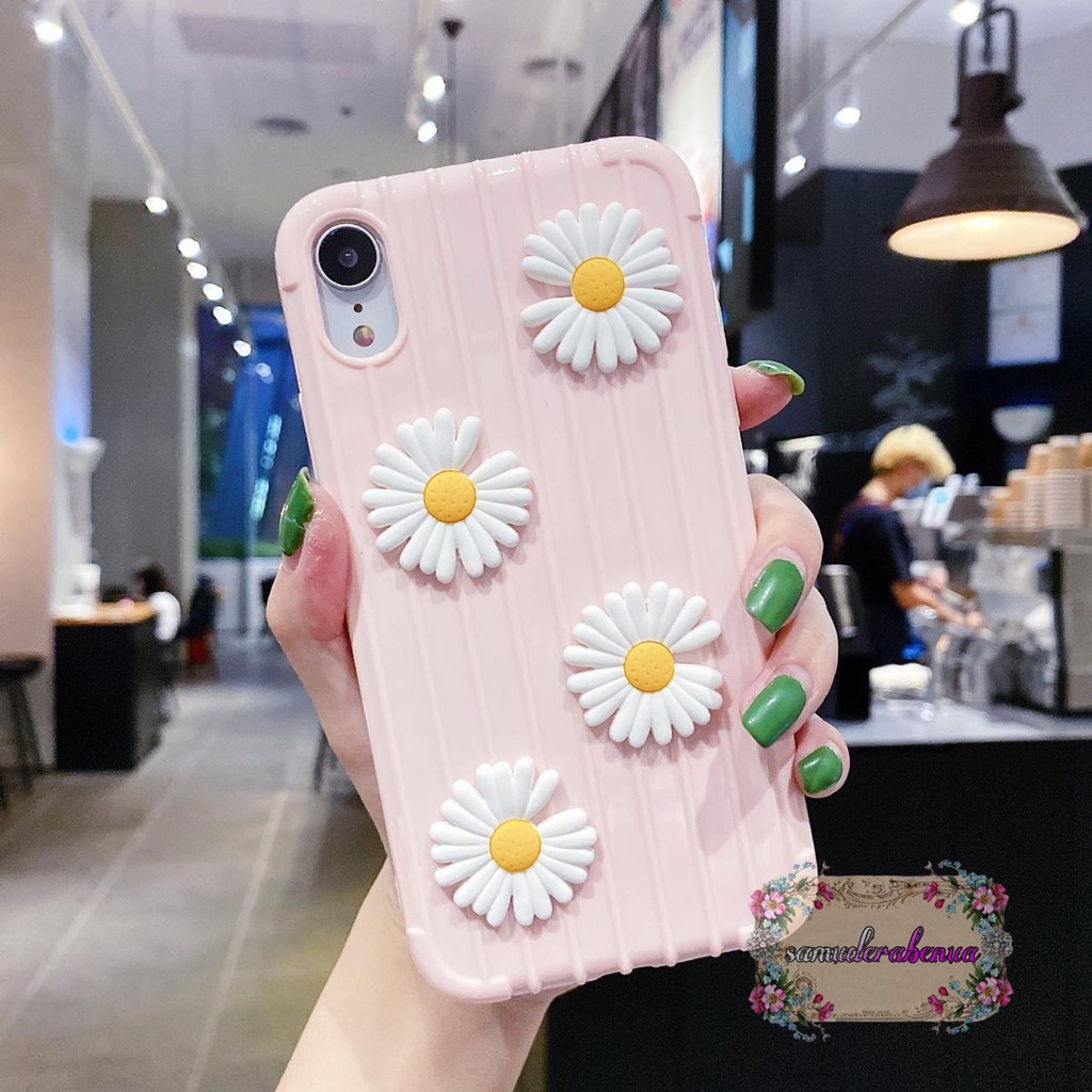 SOFTCASE BUNGA TIMBUL OPPO RENO 2 2F 2Z ACE 3 4 4F 5 A31 A8 A91 A5 A9 2020 SB2153