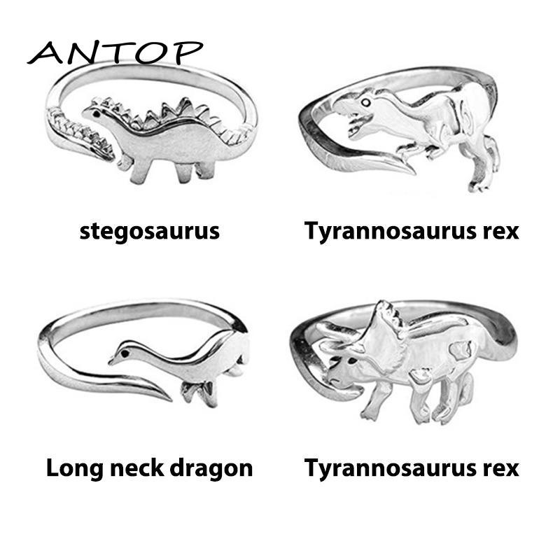 Cincin Model Terbuka Desain Dinosaurus Jurassic Era Untuk Hadiah