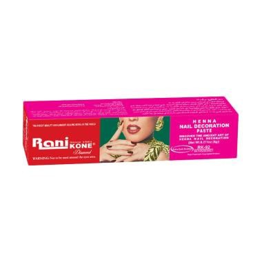 ^ KYRA ^ Rani Kone Henna Pasta Untuk Dekorasi Kuku Nail Decoration - Netto 6 gr