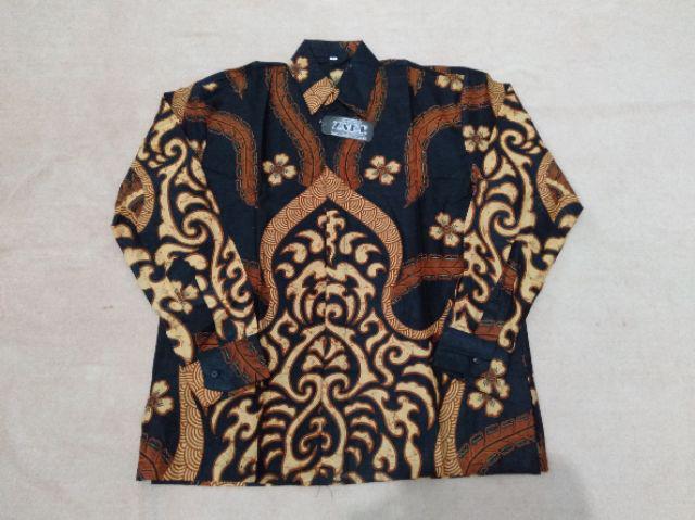 Men Sale Kemeja Batik Slimfit Baju Batik Pria Atasan Modern Murah Premium Motif Sukmo Jagad Larisso