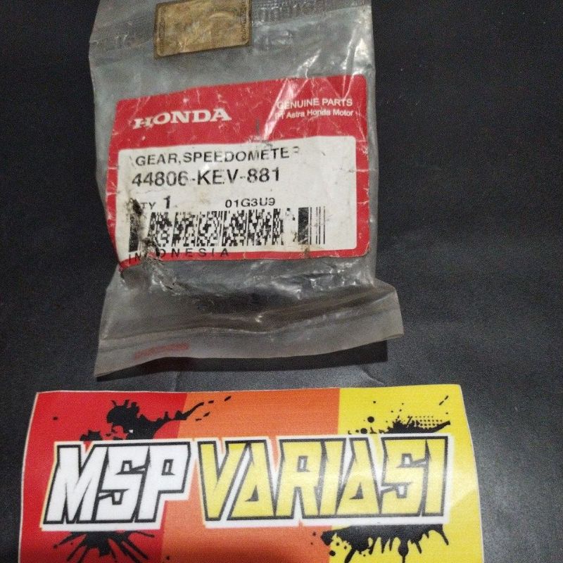 Gigi Speedometer Supra 100 Supra fit lama Tromol ( 44806 KEV 881 )