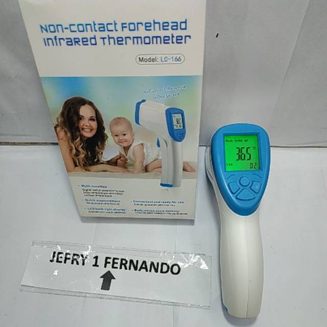 Thermometer infrared non contact infrared LC 166 pengukur suhu tubuh