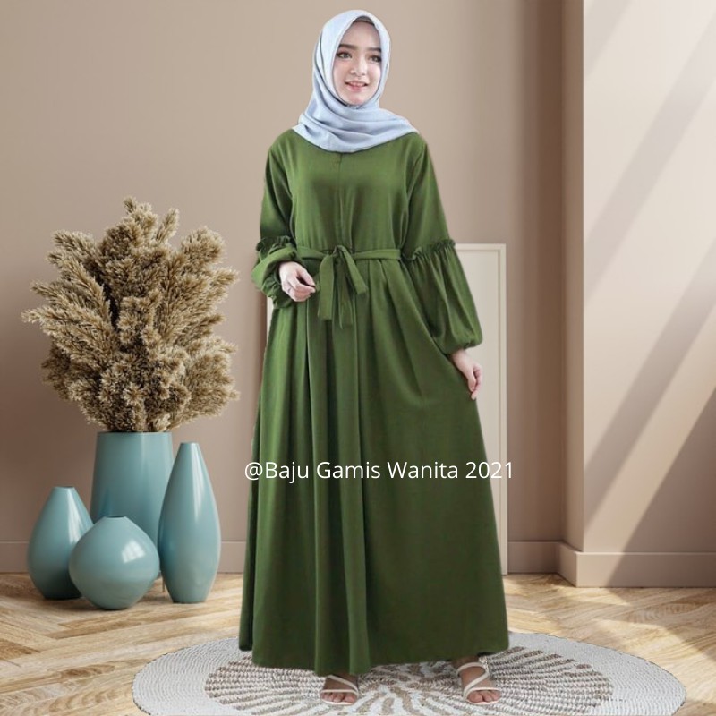 Tunik Gamis Hingga Kaftan Trend Model Baju Lebaran 2021 Shopee Tokopedia Bukalapak Dan Zalora Tribun Timur