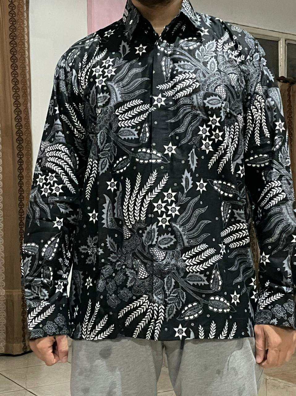 Kemeja Batik Pria Lengan Panjang Baju Batik Modern Kemeja Slimfit Batik Premium