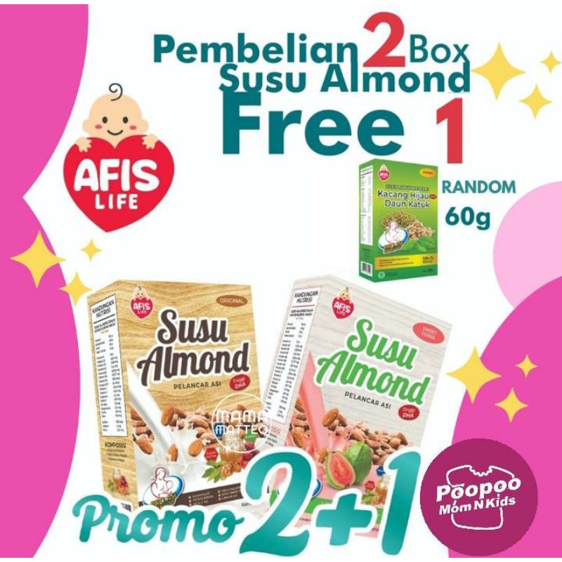 Susu Almond Pelancar Asi