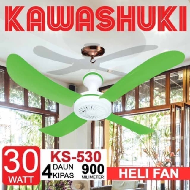 KIPAS ANGIN GANTUNG BALING 4 30 W/KIPAS ANGIN PLAFON/ HELIFAN/Kipas Angin Gantung langit langit Plafon Helifan/Kipas Angin Gantung langit langit Plafon BERKUALITAS