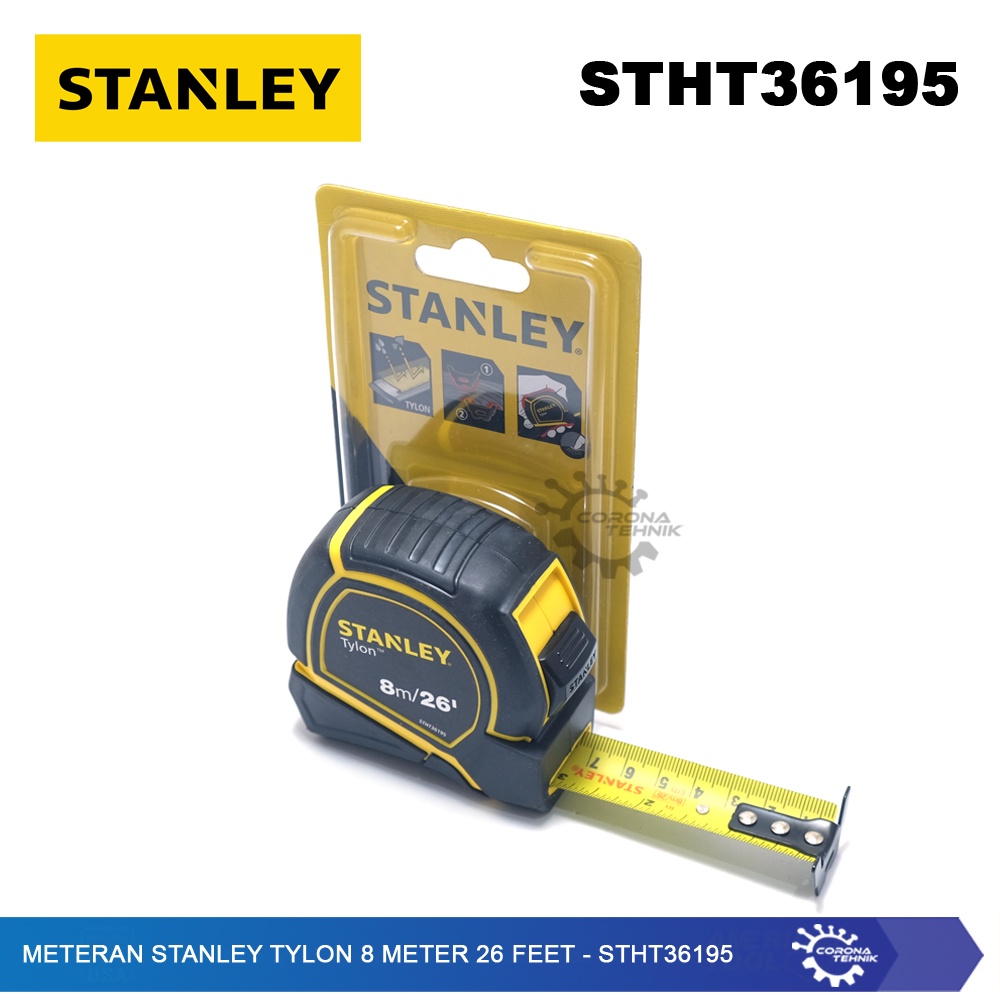 Stanley - Meteran  Tylon 8 Meter 26 Feet - STHT36195