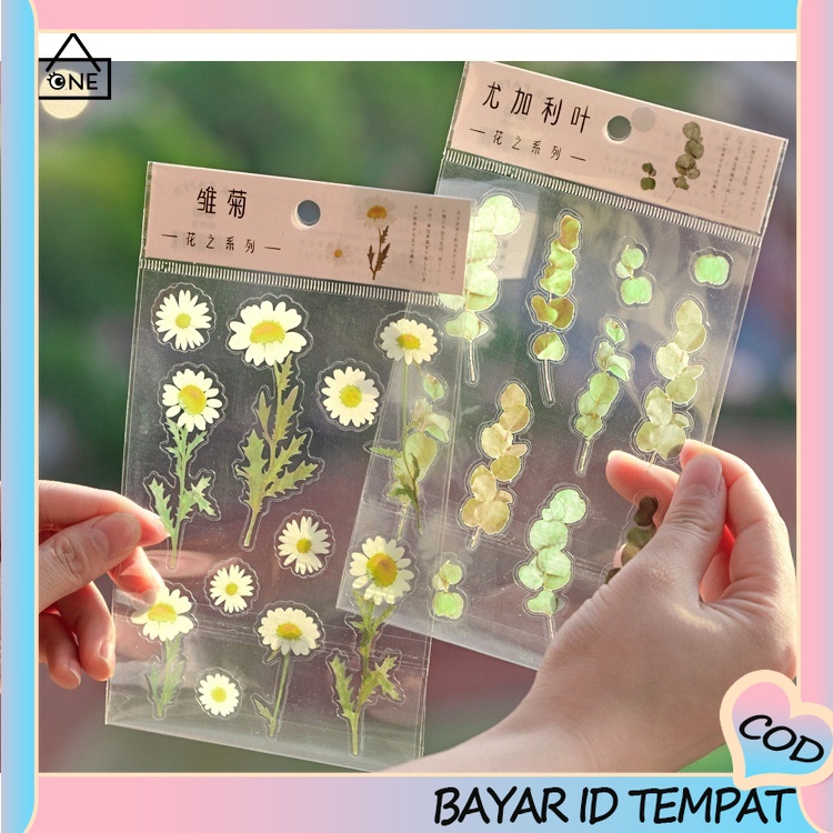 

COD❤PET Pesawat Stiker Scrapbook Hadiah Gadis Rose Cherry Lavender Seri Dekorasi Perlengkapan A one