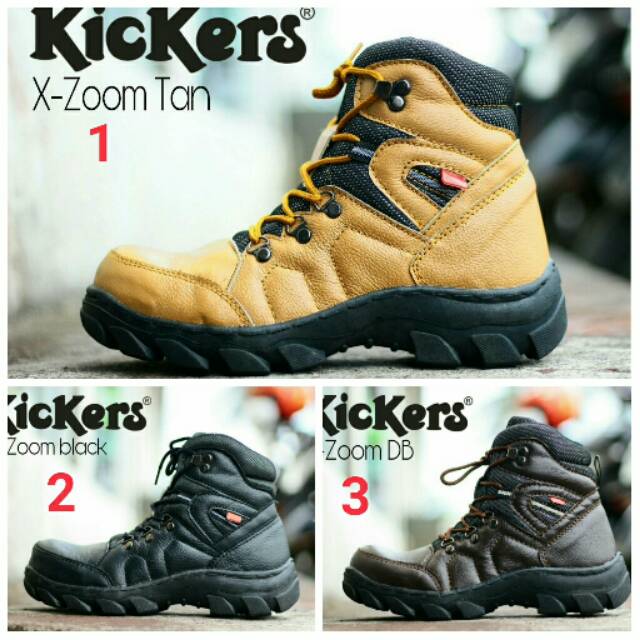 KICKERS ZOOM SAFETYBOOT KULIT