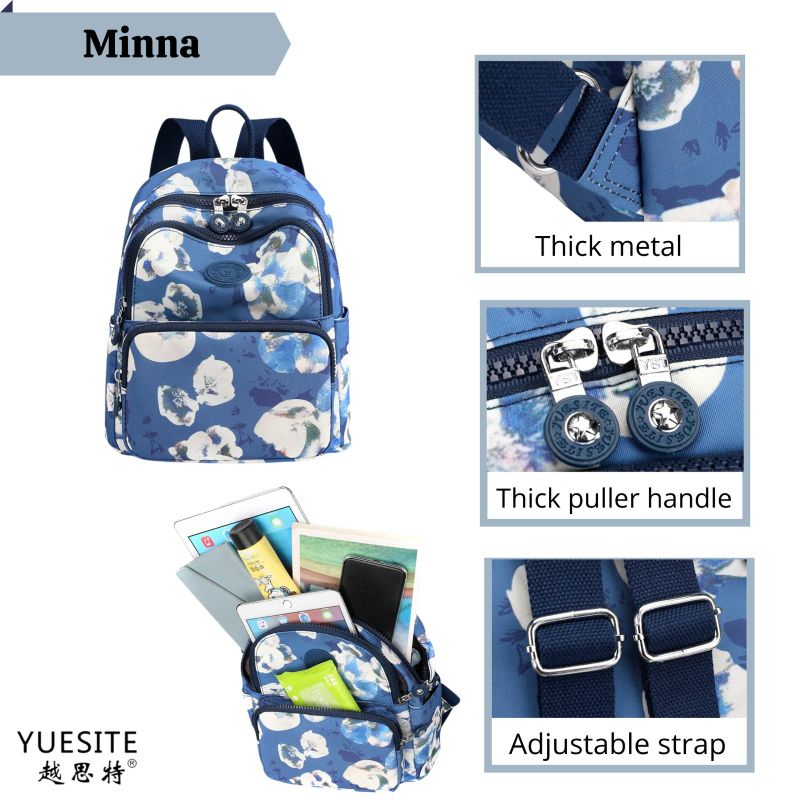 YUESITE MINNA ORIGINAL SMALL BACKPACK TAS RANSEL WANITA LUCU KEKINIAN CYUTEBAGS