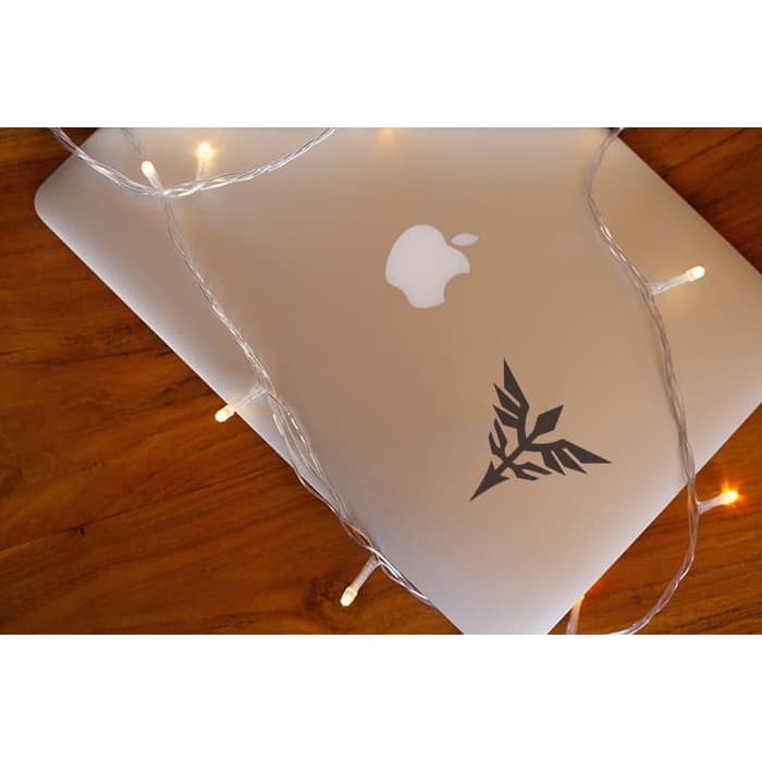 Decal Sticker Stiker Anime Gundam Neo Zeon Kartun Laptop