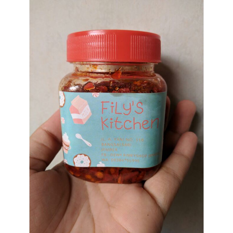 

sambal home made FiLy's kitchen