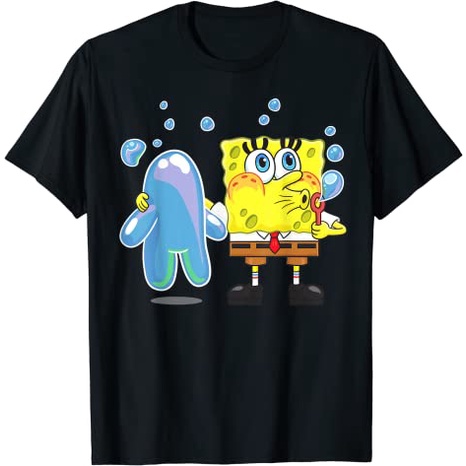 Baju Anak Kaos Anak Mademark x SpongeBob SquarePants SpongeBob Bubble Technique T-Shirt Pakaian Bayi Atasan  Cowok Cewek Cewe Wanita Laki Perempuan Import 1 2 3 4 5 6 7 8 9 10 11 12 13 14 Tahun Murah Tanggung Lengan Pendek