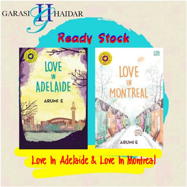 ORIGINAL Novel Love In Adelaide & Love In Montreal - Arumi E