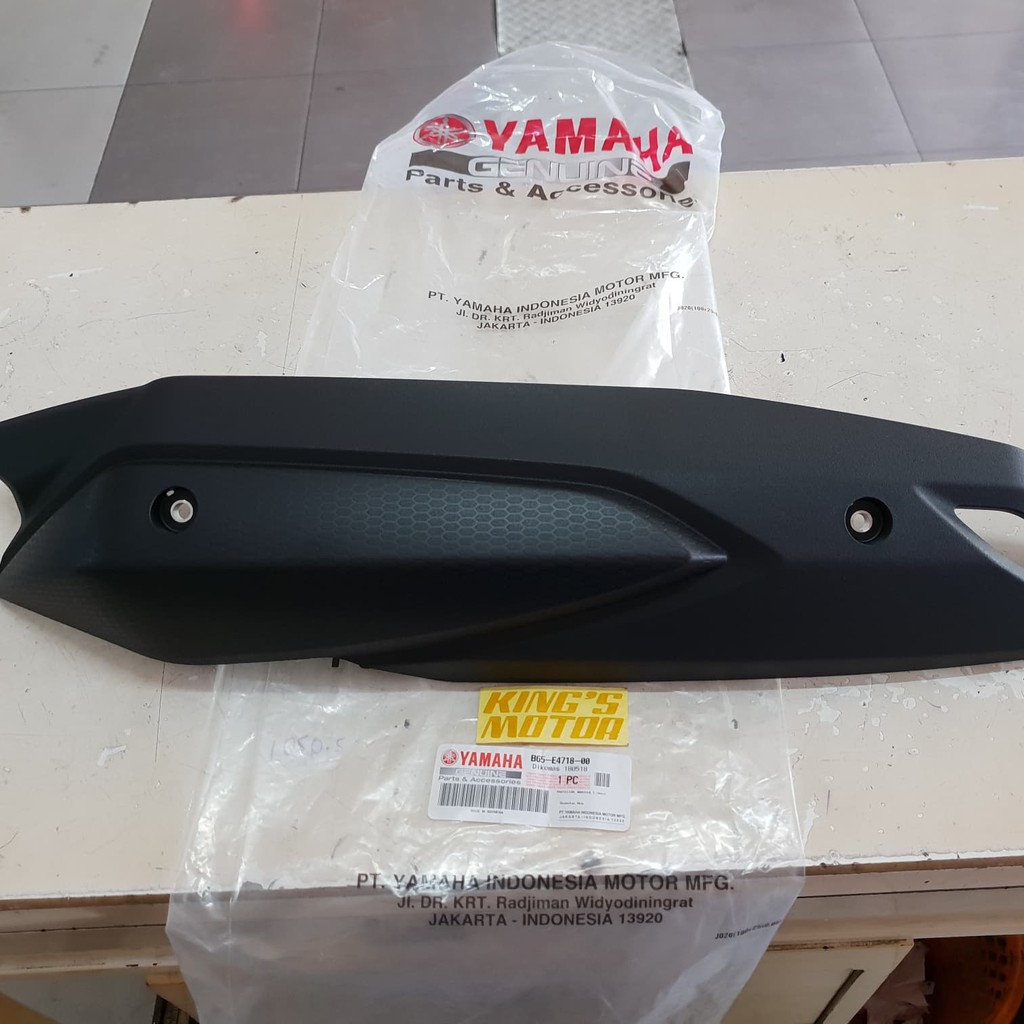 cover knalpot AEROX/ tameng knalpot AEROX/pelindung knalpot AEROX ori