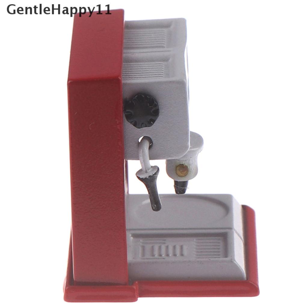 Gentlehappy1:12rumah Boneka Home Decor Coffeemaker Furniture Dapur Aksesoris Rumah Boneka