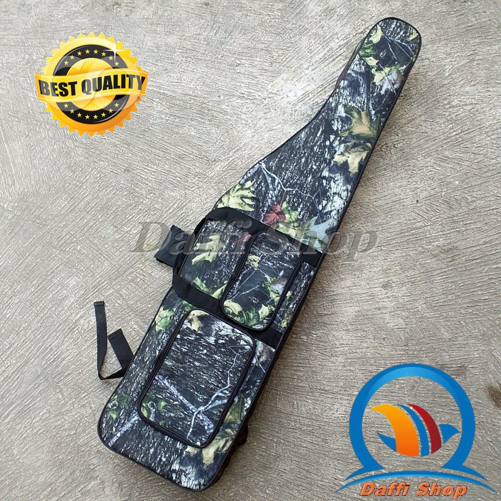 Tas Senapan Angin PCP Camo Busa Telor Terbaru Tebal 15cm