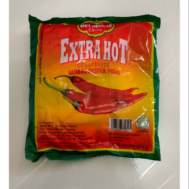 

Delmonte ektra hot sachet 20x@9gram