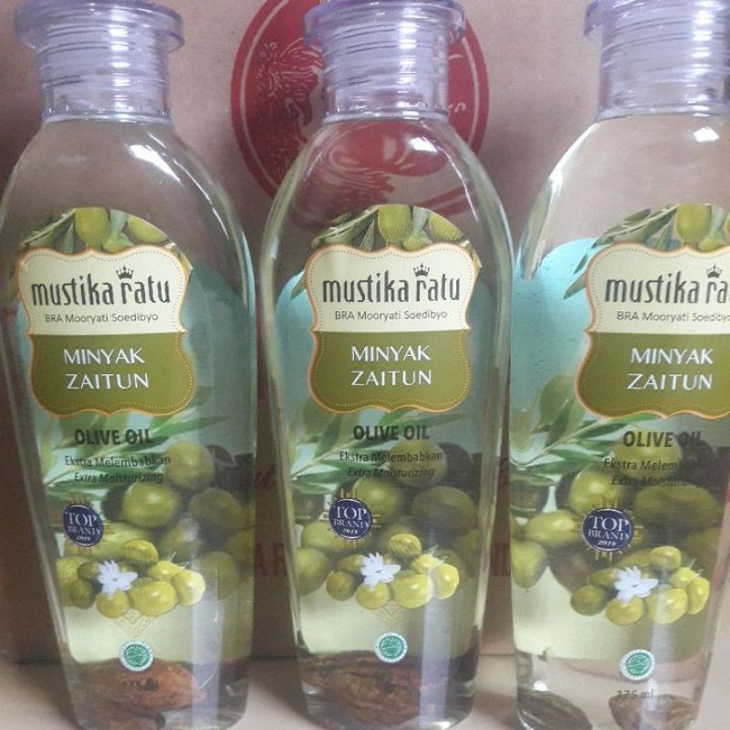 Mustika Ratu minyak zaitun 75ml &amp; 175ml Ex 2024#jaitun#zaitun