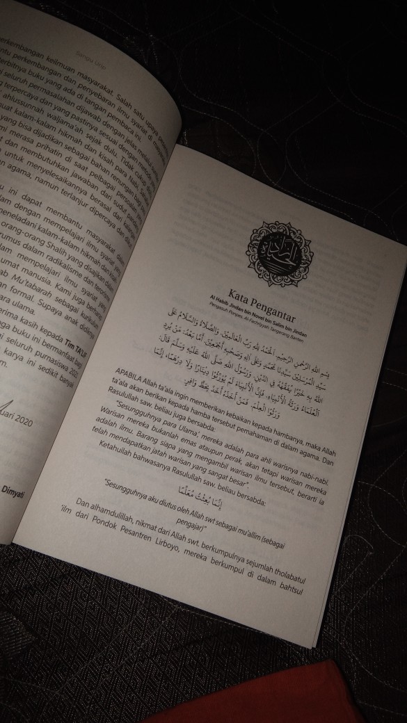 Sangu Urep Bekal Hidup Bermasyarakat Sesuai Syariat