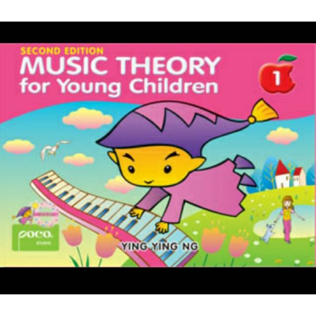 Buku Teori by Ying Ying Ng Music Theory for Young CHILDREN tersedia level 1 hingga 4.