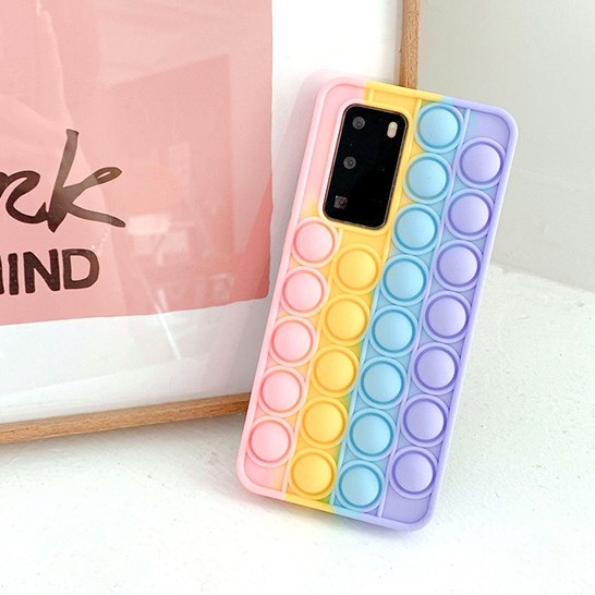CASE POP IT OPPO RENO 5 5G OPPO RENO5 5G F11 PRO SOFTCASE CUTE POP IT CASE WARNA LENTUR TIMBUL CASIN