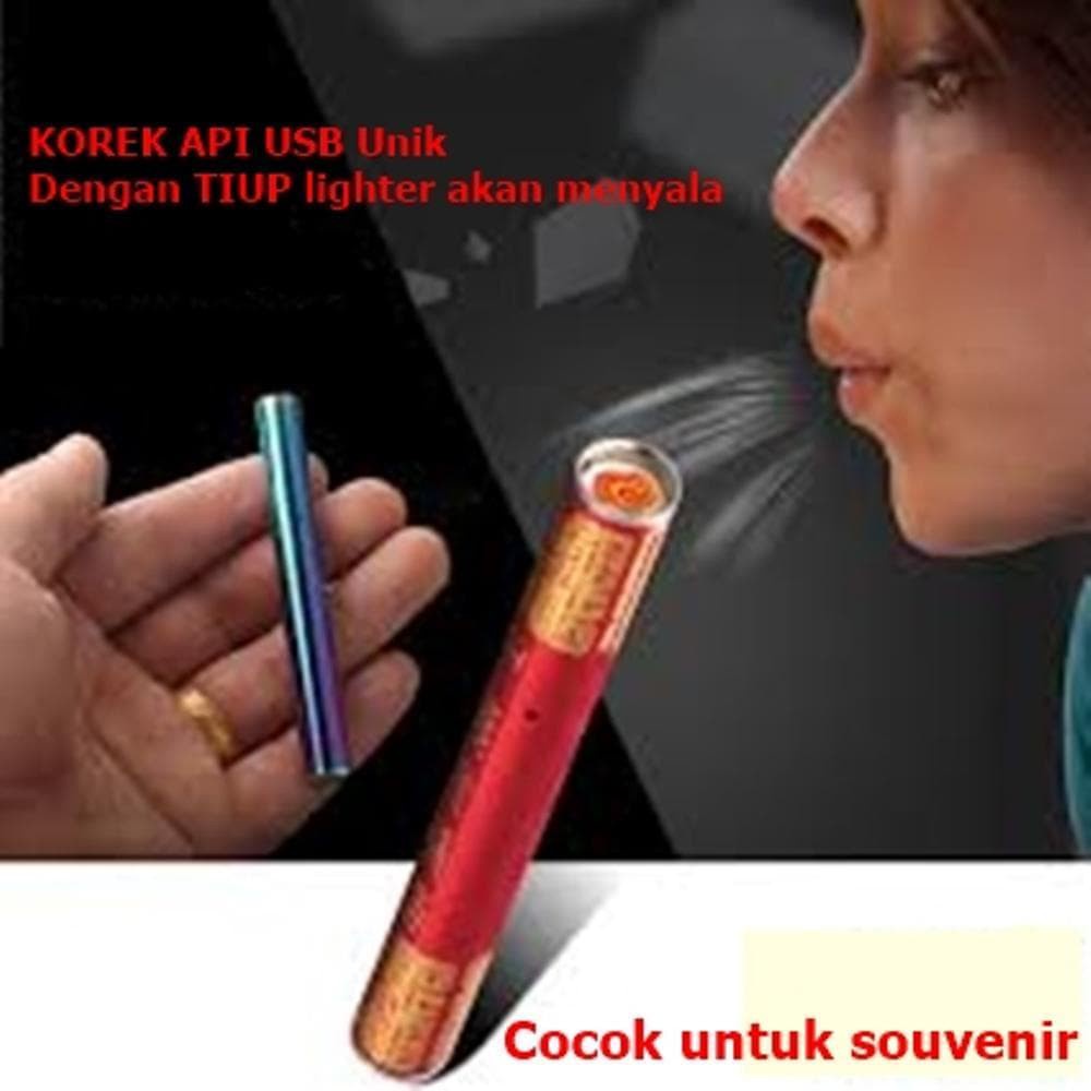 KOREK API ELEKTRIK PEMANTIK API KLASIK MANCIS UNIK MODEL TIUP VINTAGE GAS LIGHTER BR71