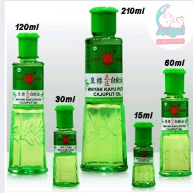 Cap lang kayu putih 30,60,120,210ml