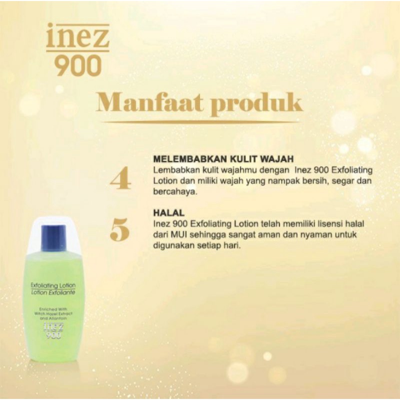 inez 900 Exfoliating Lotion