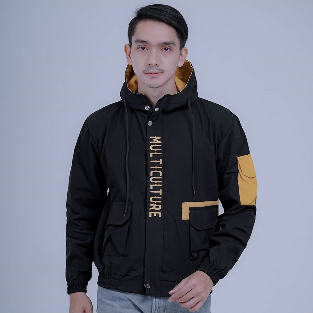 MVP - Jaket Bomber Multiculture - Jaket Bomber Pria