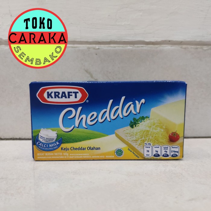 

ds211vz Keju Craft Cheddar - Kraft - 165G Xa201As