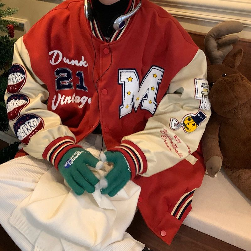 VARSITY JACKET M BASKETBALL  | VARSITY JAKET VIRAL