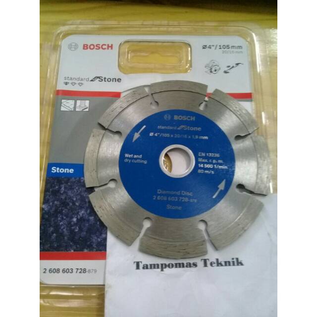 Mata Potong Granit Bosch Pisau Potong Granit Standar  For stone Pisau Potong Keramik