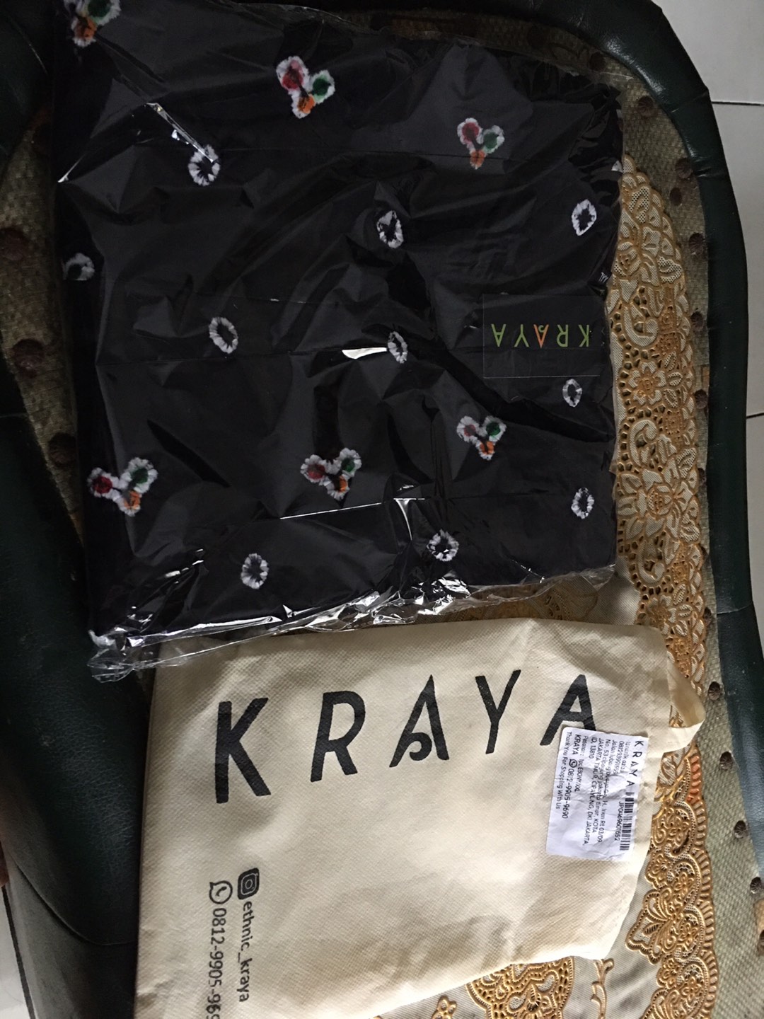 Sigi Tunic / Batik Jumputan Cengkehan Batik Tunik Batik Busui Batik Pastel